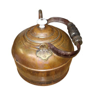 Copper Tea Kettle Vintage Collectible Nostalgic Rustic Antique Kitchenware
