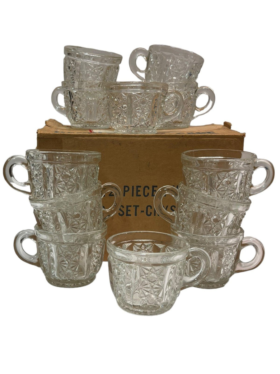 Tiffin-Franciscan Royal Punch Cups Lot of 12 Vintage
