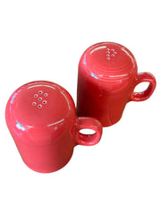 Fiesta - Scarlet Red Salt and Pepper Shakers Rangetop Homer Laughlin Ceramic HLC