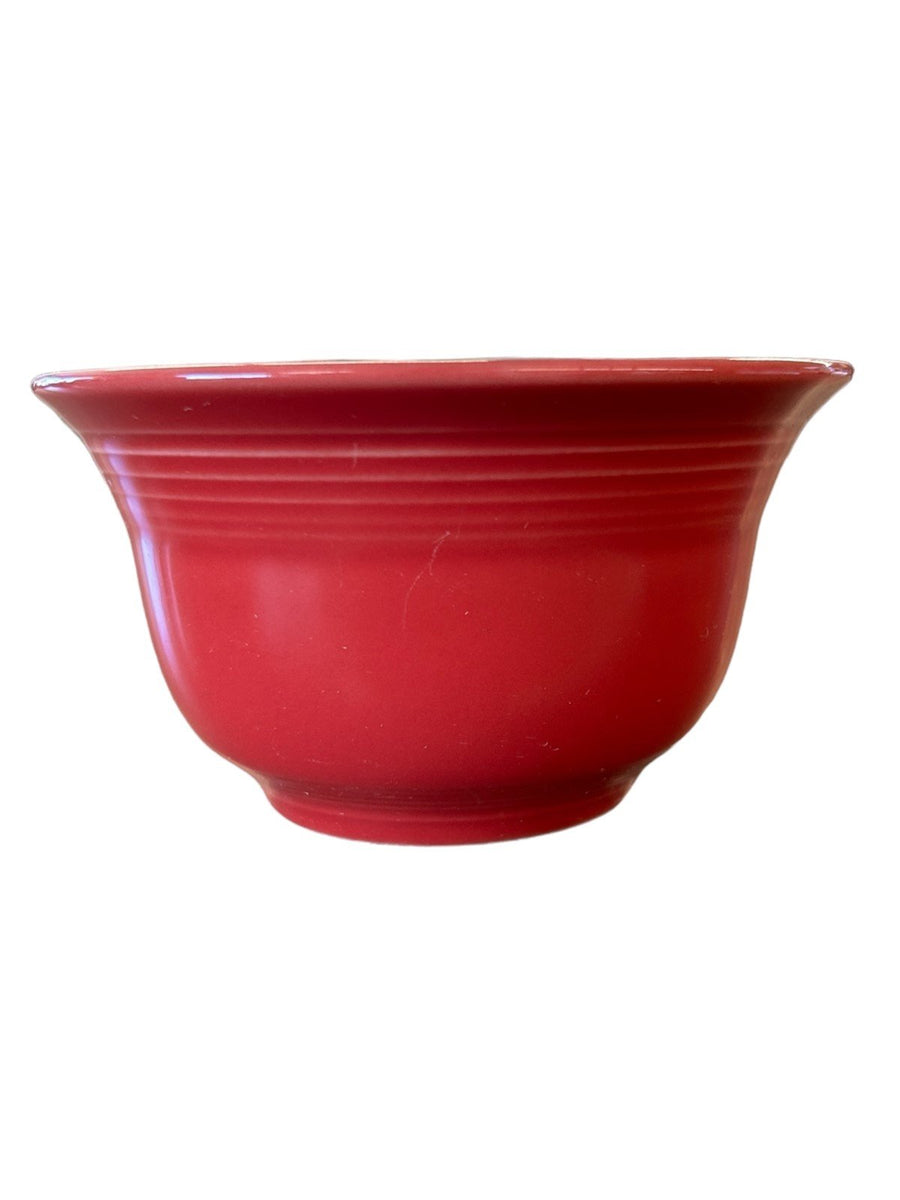 Fiesta - Scarlet Red Bouillon Bowl Homer Laughlin Ceramic Kitchenware HLC USA