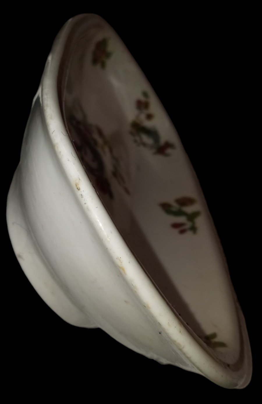 Celery Dish Antique Scammell Ivory Lamberton Vintage Made in USA