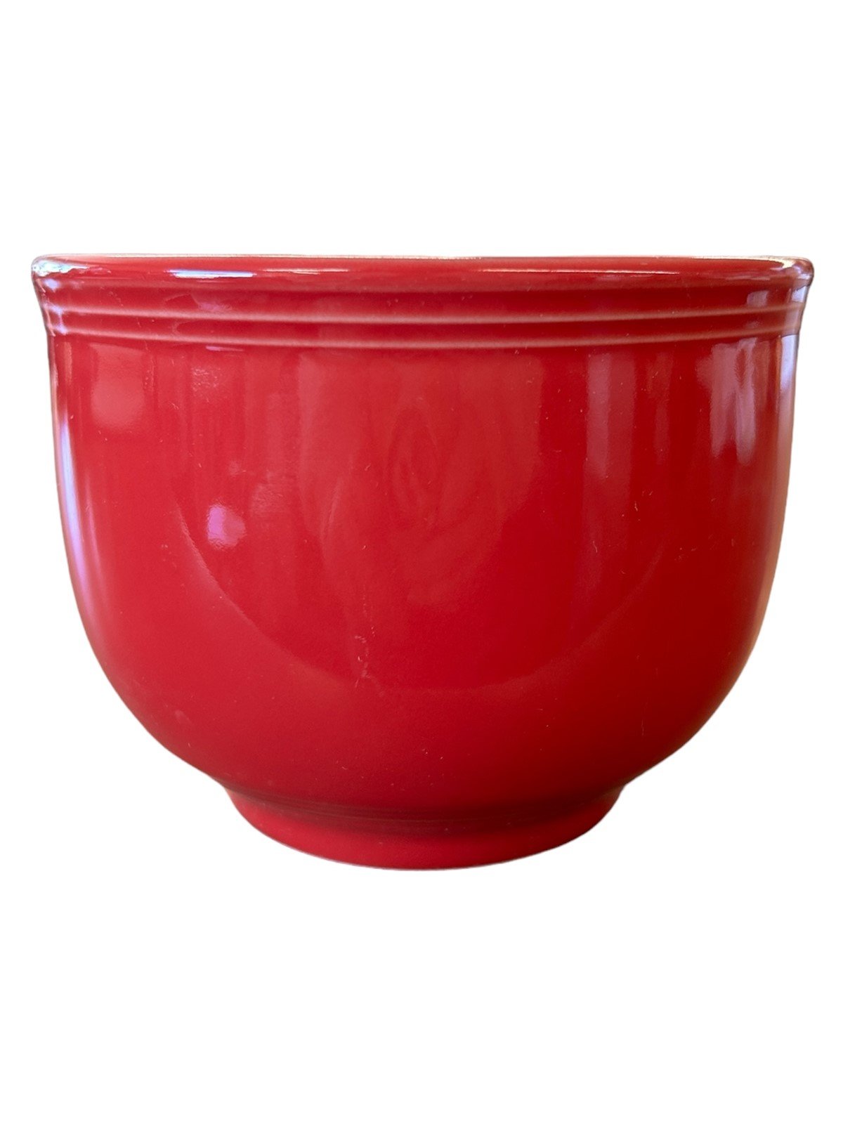 Fiesta - Scarlet Red Chili Bowl Ceramic Dish Homer Laughlin Kitchenware HLC USA