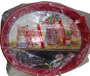 Cat on the Porch Vintage Campbell's Soup Metal Tray Jeanne Mack
