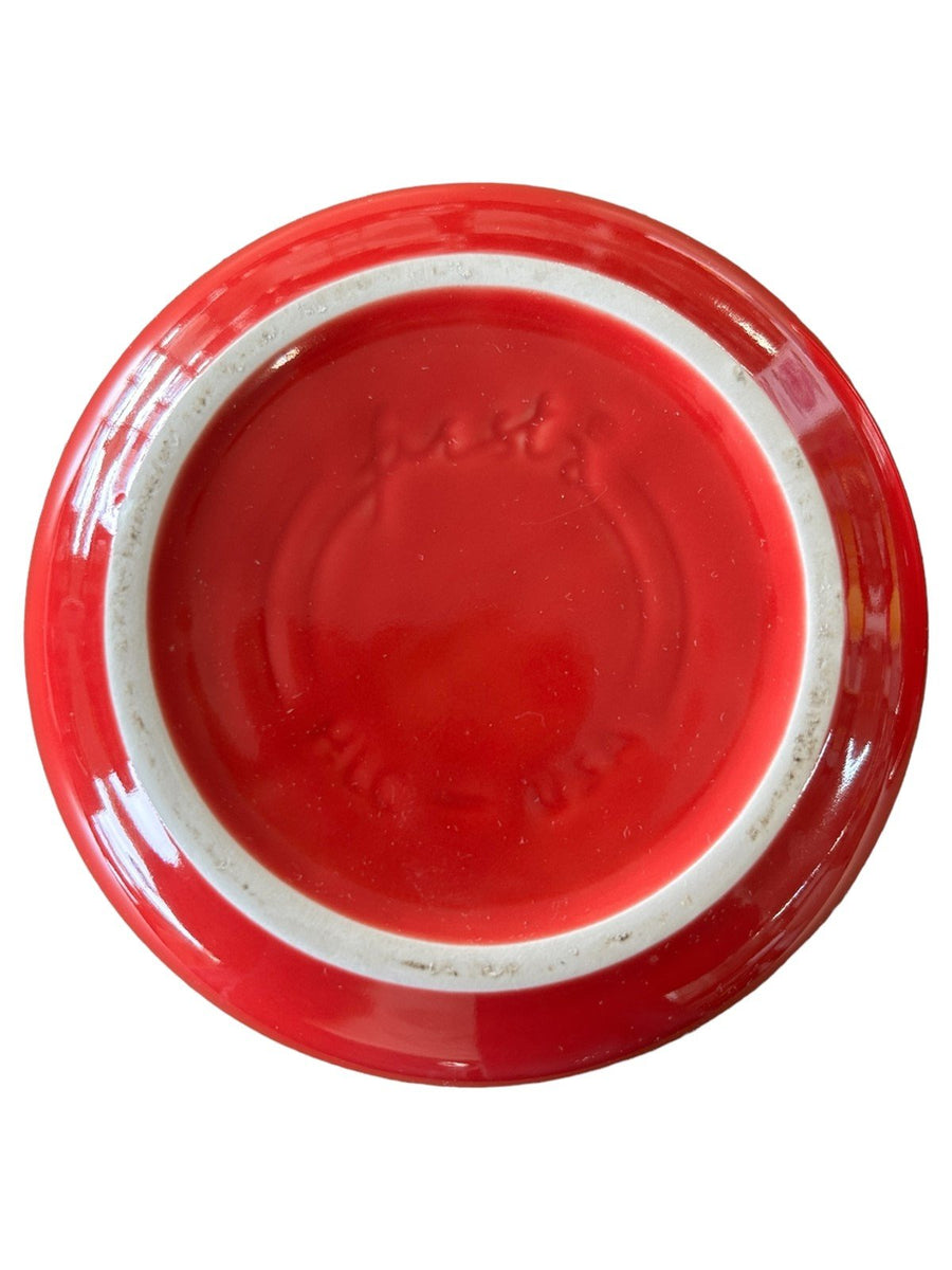 Fiesta - Scarlet Red Gusto Bowl Homer Laughlin Ceramic Dish Kitchenware HLC USA