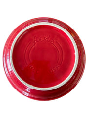 Fiesta - Scarlet Red Covered Casserole Bowl Homer Laughlin Ceramic Dish Kitchen