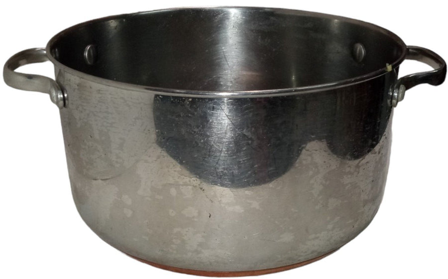 Crofton Stainless Steel Stock Pot Vintage 18/10 Two Sturdy Handles