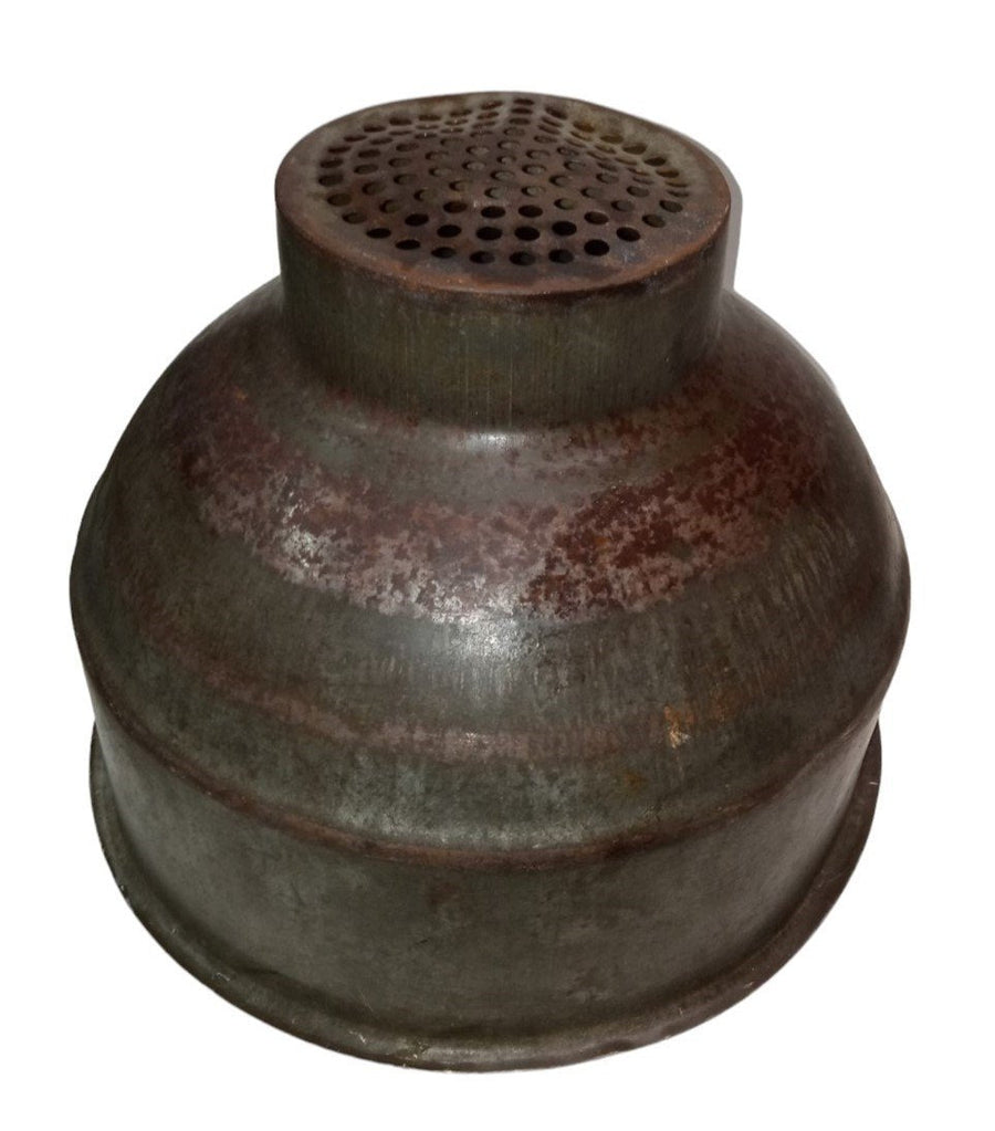 Milk Can Strainer Vintage Collectible Industrial Rustic Farming Equipment