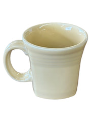 Fiesta - Ivory Cream Off White Retired Square Mug Homer Laughlin Ceramic Coffee