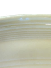 Fiesta - Ivory Cream Off White Retired Oval Vegetable Bowl Homer Laughlin Baking