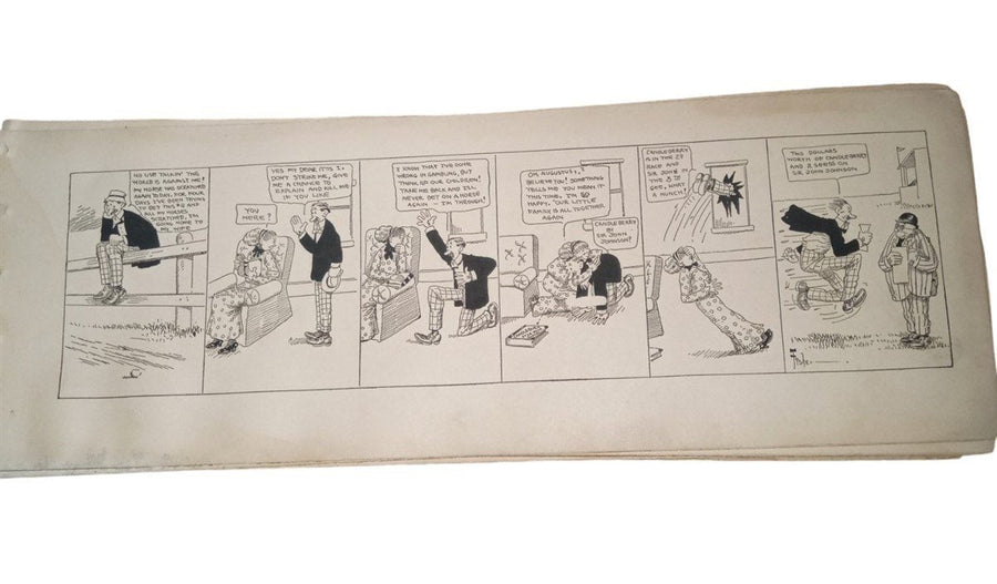 Bud Fisher Mutt & Jeff Cartoon Book Vintage Antique Comics Literature