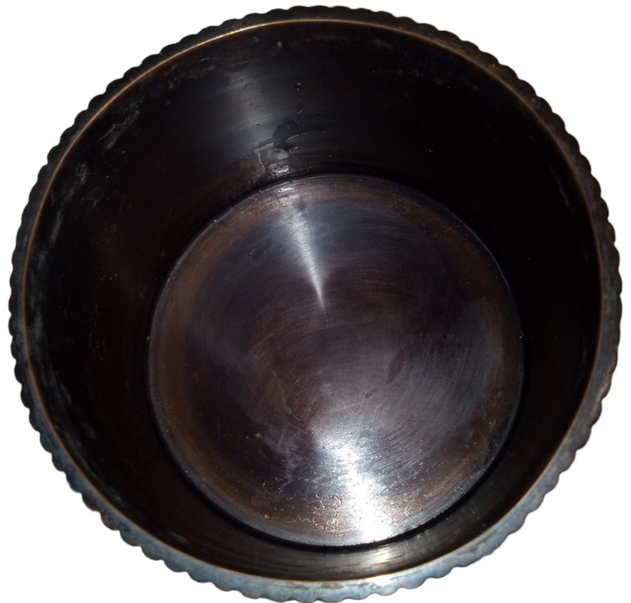 Round Metal Box with Lid Vintage Paradigm Exclusives India