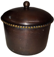 Round Metal Box with Lid Vintage Paradigm Exclusives India