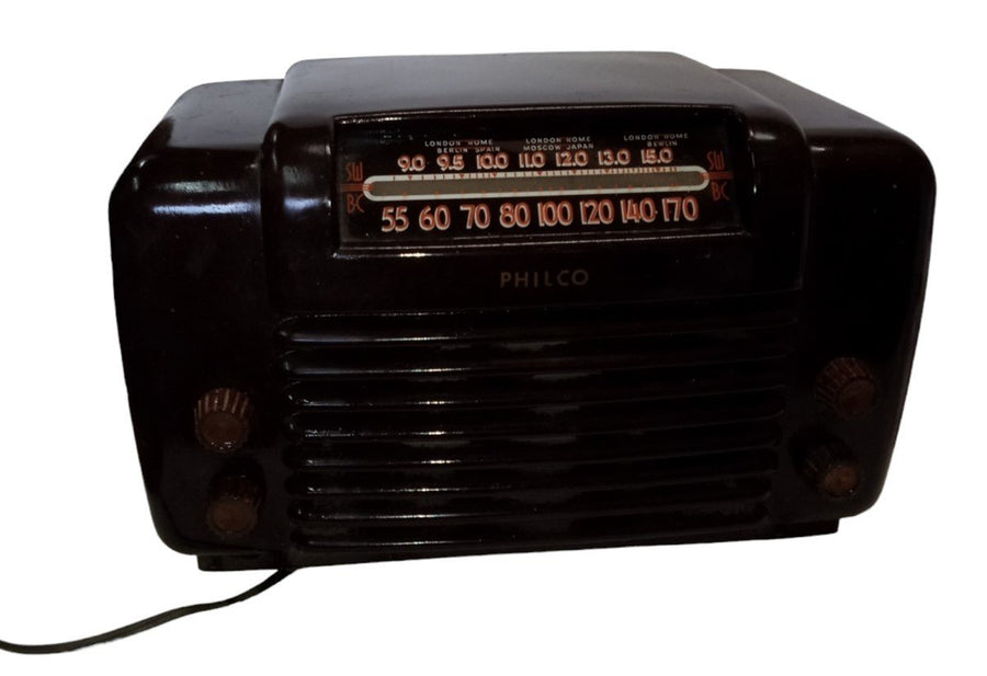 Philco Radio Vintage Collectible Nostalgic Decorative Electronic Music & Audio