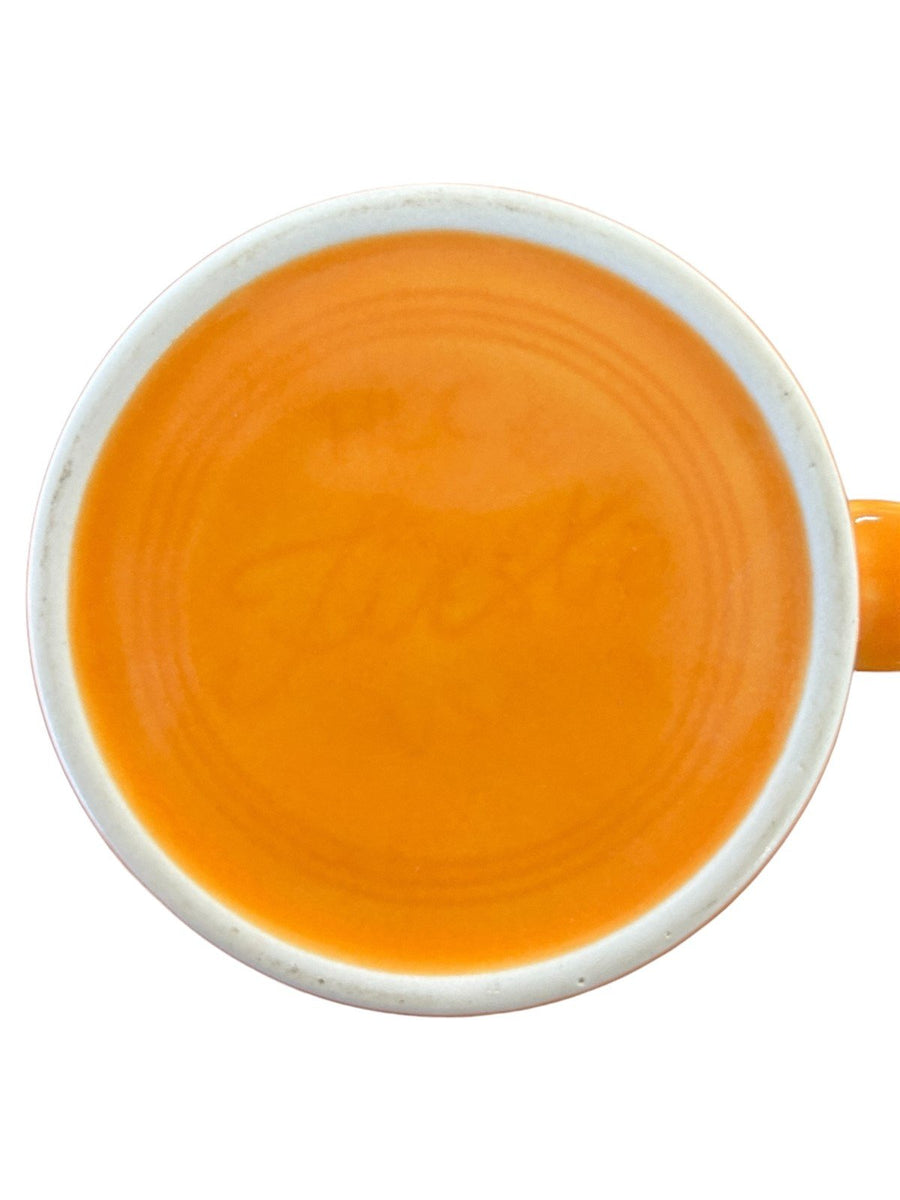 Fiesta - Tangerine Orange Java Mug Ceramic Coffee Cup Tea Homer Laughlin Drink