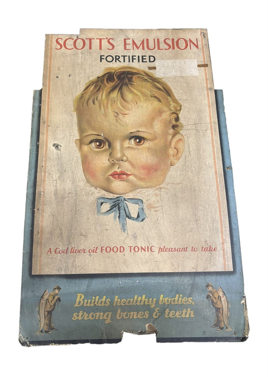 Antique Advertisement Scott's Emulsion Cod Liver Oil Tonic