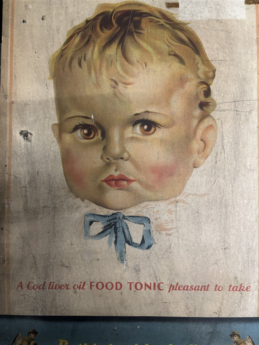 Antique Advertisement Scott's Emulsion Cod Liver Oil Tonic