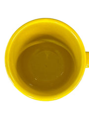 Fiesta - Daffodil Yellow Stacking Mug Homer Laughlin Ceramic Coffee Cup Drink