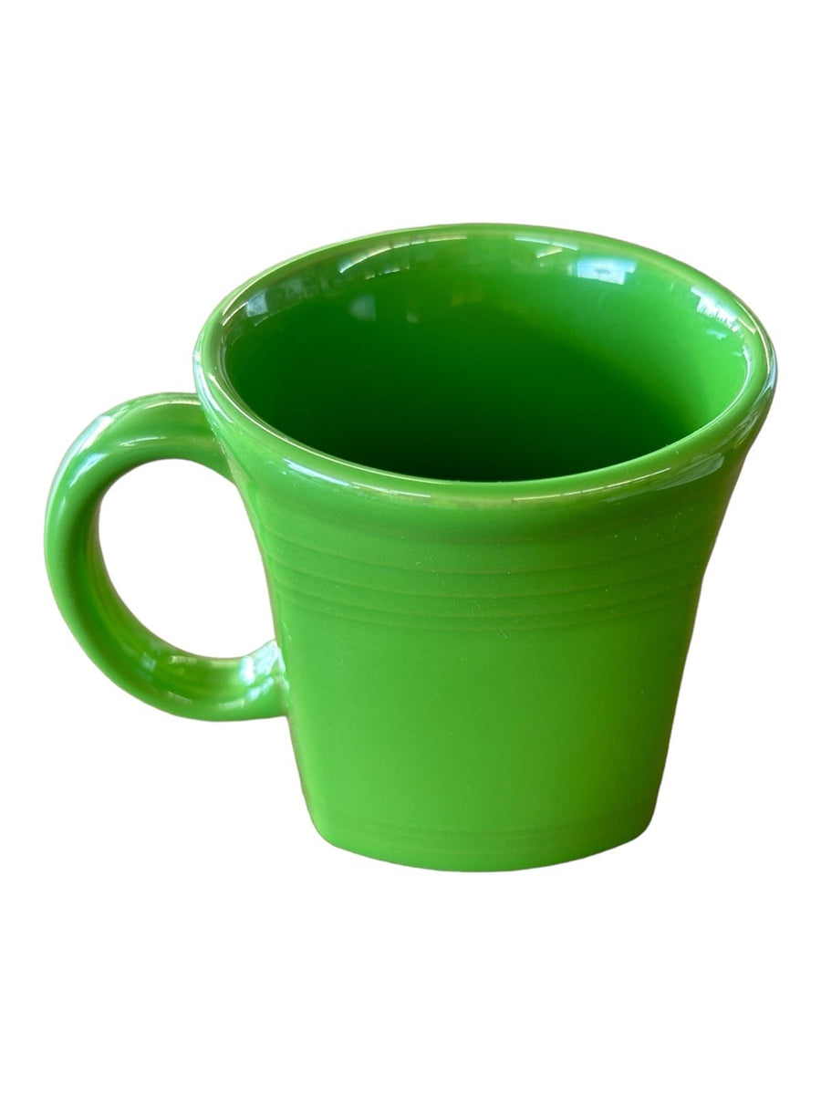 Fiesta Shamrock Green Retired Square Mug Homer Laughlin Ceramic Coffee Cup