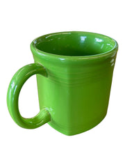 Fiesta - Shamrock Green Retired Square Mug Homer Laughlin Ceramic Coffee Cup