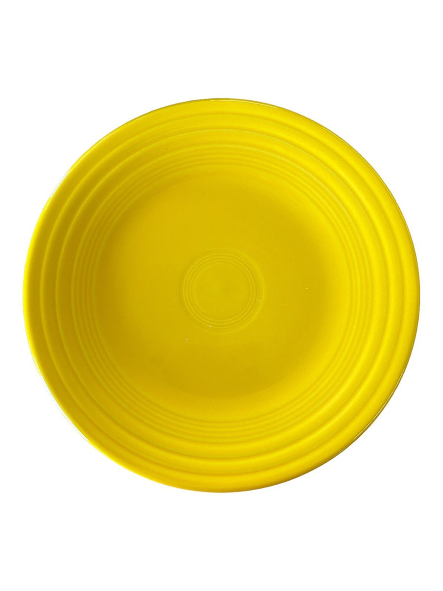 Fiesta - Daffodil Yellow Luncheon Plate Ceramic Dish Setting Homer Laughlin HLC
