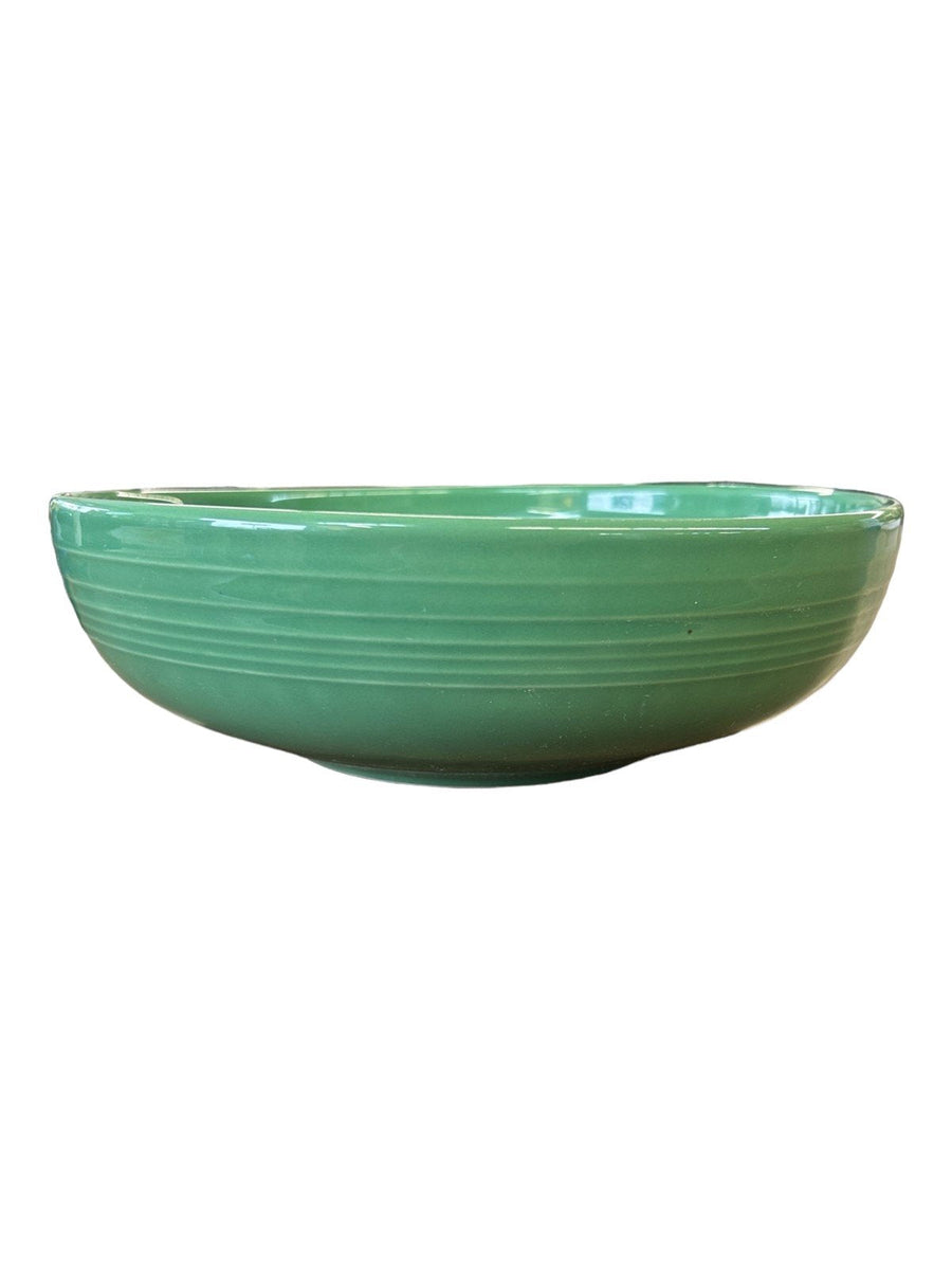 Fiesta - Turquoise Blue Large Bistro Bowl Homer Laughlin Ceramic Kitchen