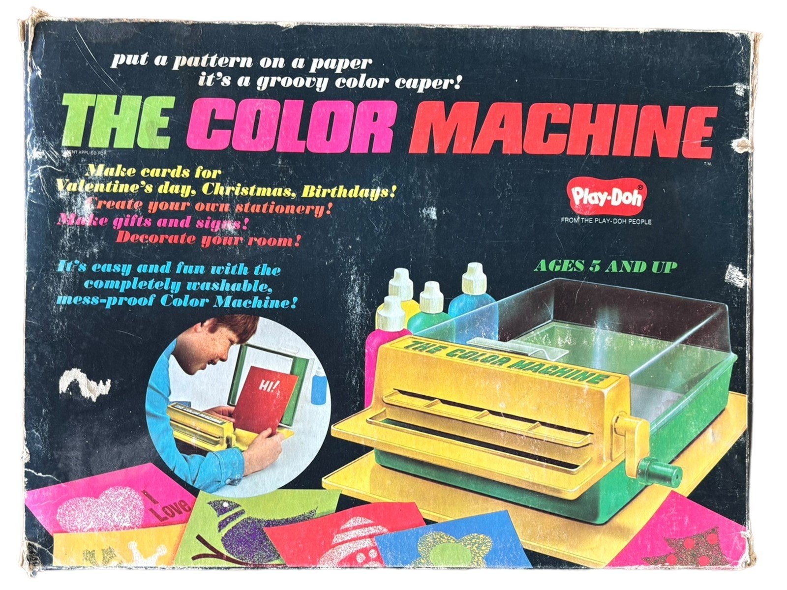 The Color Machine Game by Creators of Play-Doh Preloved Vintage