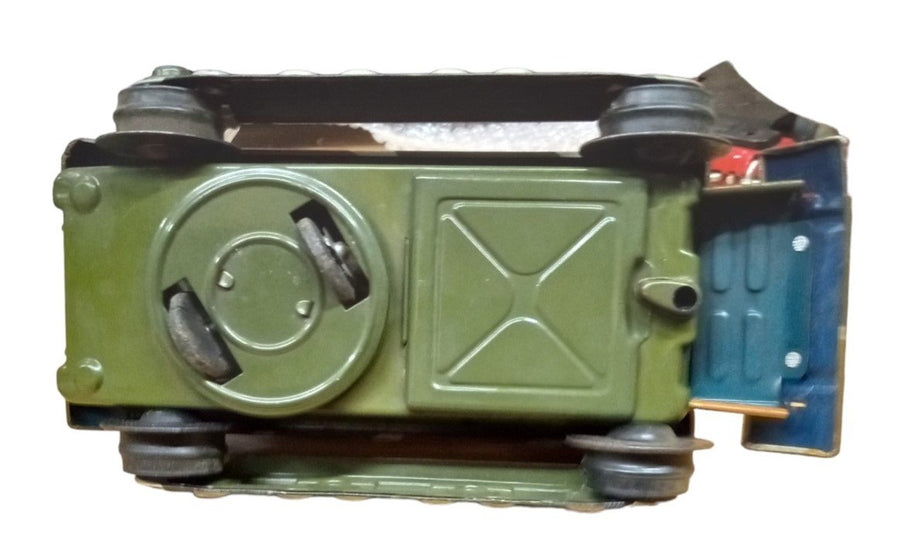 Nomura Tin Tank Toy Made In Japan Vintage Collectible Nostalgic Children's