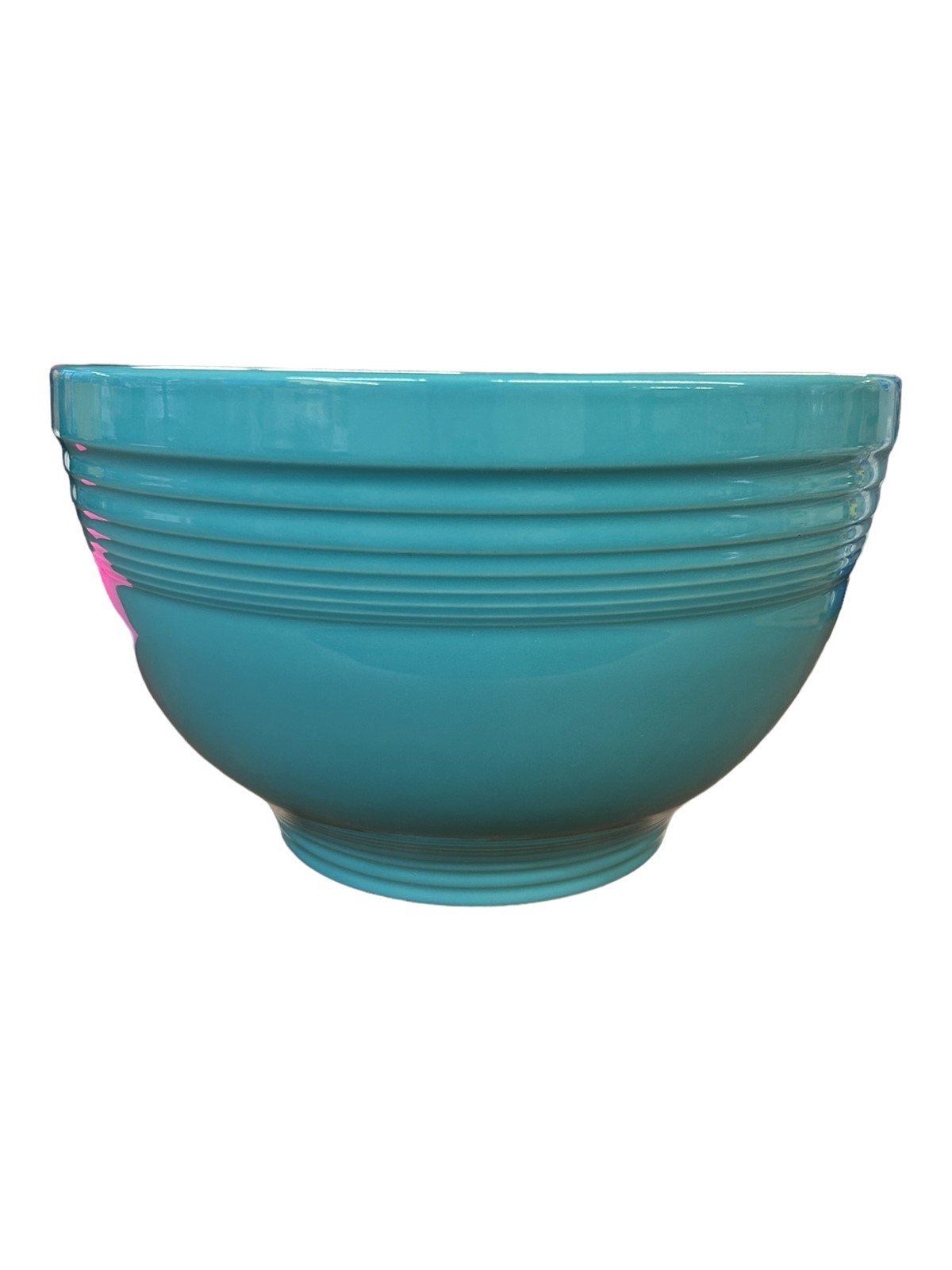 Fiesta - Turquoise Blue Retired 6qt Mixing Bowl Nesting Homer Laughlin Ceramic