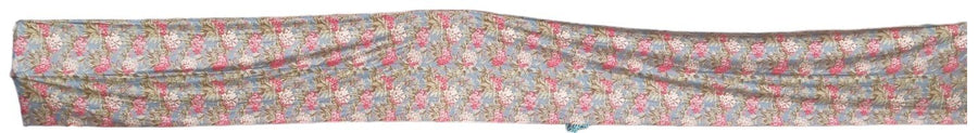 Chintz Fabric 10 Yards Vintage Red Flowers 42" Wide Never Used