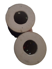 Ceramic Christmas Candles Set Of 2 Vintage Collectible Decorative Festive