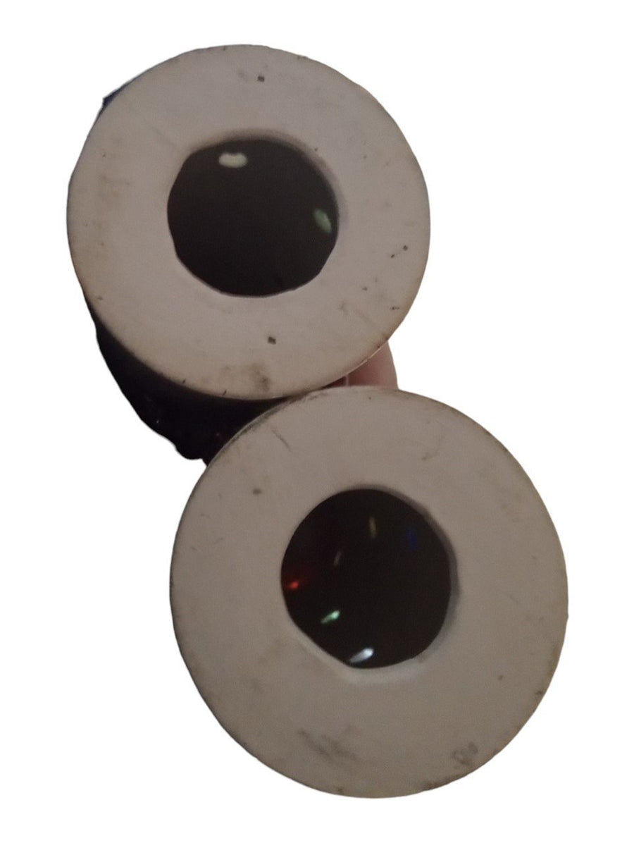 Ceramic Christmas Candles Set Of 2 Vintage Collectible Decorative Festive