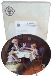 Norman Rockwell Heritage Collector Plates Vintage Knowles China Set of 3