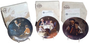 Norman Rockwell Heritage Collector Plates Vintage Knowles China Set of 3