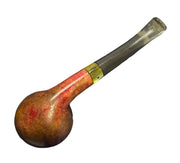 Pipe Dialite Vintage Red Brown Marble Tobacciana Display