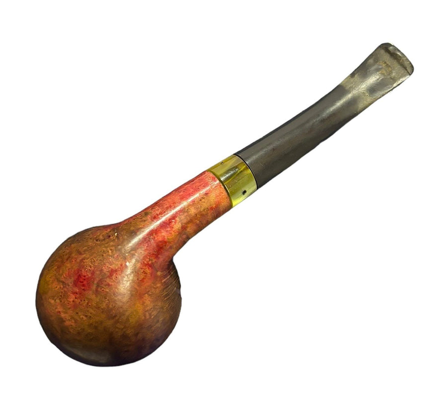 Pipe Dialite Vintage Red Brown Marble Tobacciana Display
