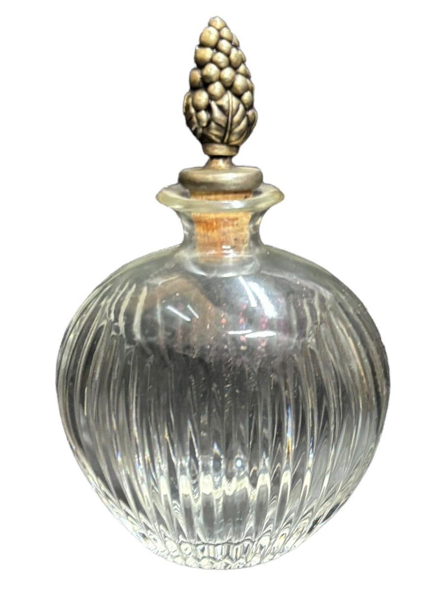 Mikasa Diamond Fire Crystal Glass Decanter Vintage Barware