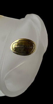 Frosted Pitcher 6 Glasses Antique Washington Vintage Flowers Red Blue Yellow