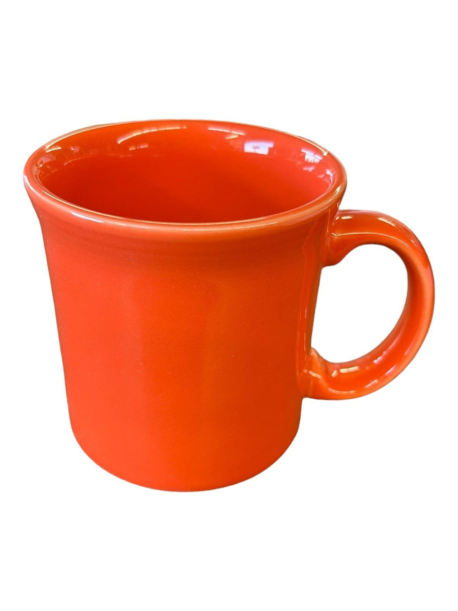 Fiesta - Poppy Orange Java Mug Ceramic Coffee Cup Tea Homer Laughlin Kitchen HLC