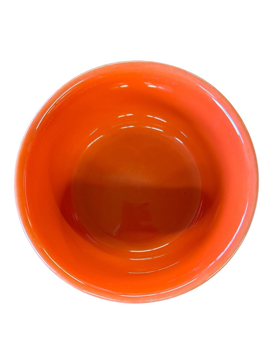 Fiesta - Poppy Orange Gusto Bowl Homer Laughlin Ceramic Dish Kitchenware Dining