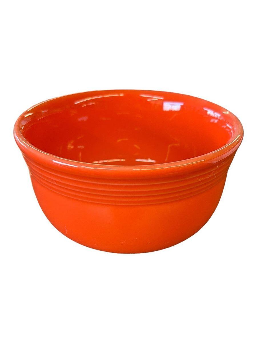 Fiesta - Poppy Orange Gusto Bowl Homer Laughlin Ceramic Dish Kitchenware Dining