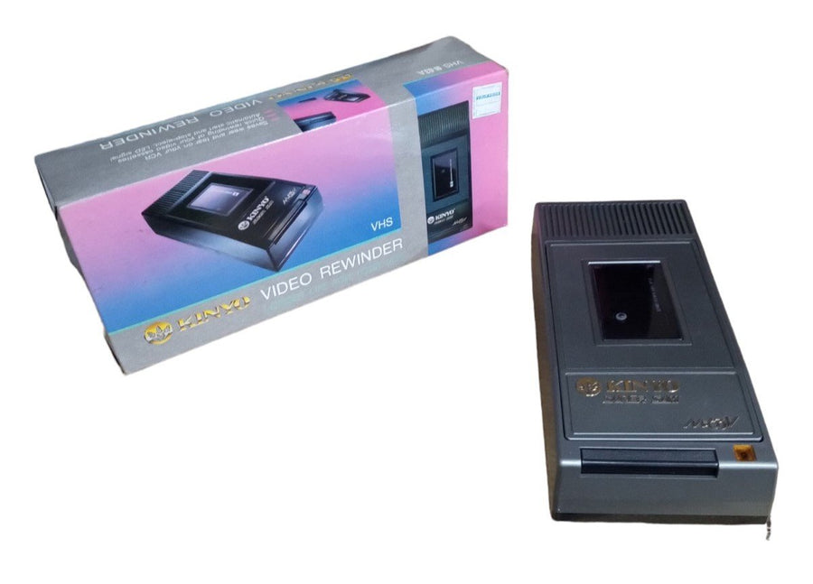 Kinyo Super Slim VHS Video Rewinder Vintage Collectible Electronics UNTESTED