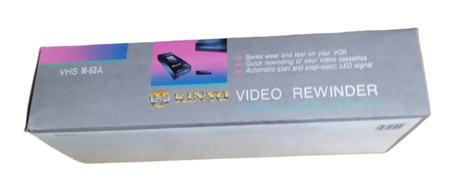 Kinyo Super Slim VHS Video Rewinder Vintage Collectible Electronics UNTESTED