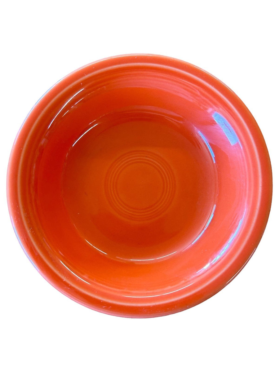 Fiesta - Poppy Orange Fruit Bowl Homer Laughlin Ceramic Dish Kitchenware HLC USA