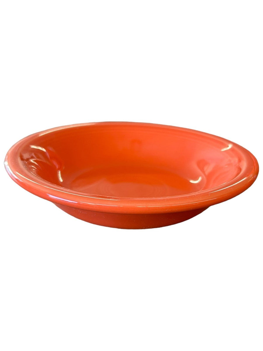 Fiesta - Poppy Orange Fruit Bowl Homer Laughlin Ceramic Dish Kitchenware HLC USA