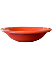 Fiesta - Poppy Orange Fruit Bowl Homer Laughlin Ceramic Dish Kitchenware HLC USA