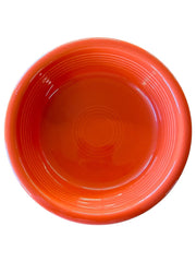 Fiesta - Poppy Orange Medium Soup Bowl Homer Laughlin Kitchenware Dinnerware HLC