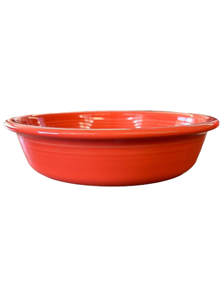 Fiesta - Poppy Orange Medium Soup Bowl Homer Laughlin Kitchenware Dinnerware HLC