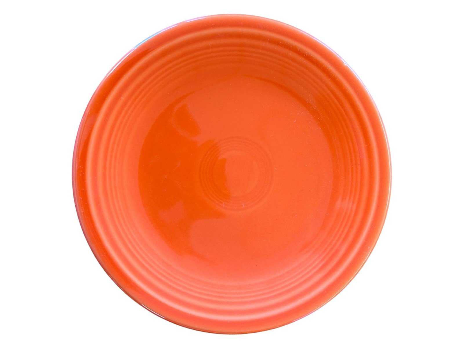 Fiesta - Poppy Orange Salad Plate Homer Laughlin Ceramic Dish Kitchenware Dining