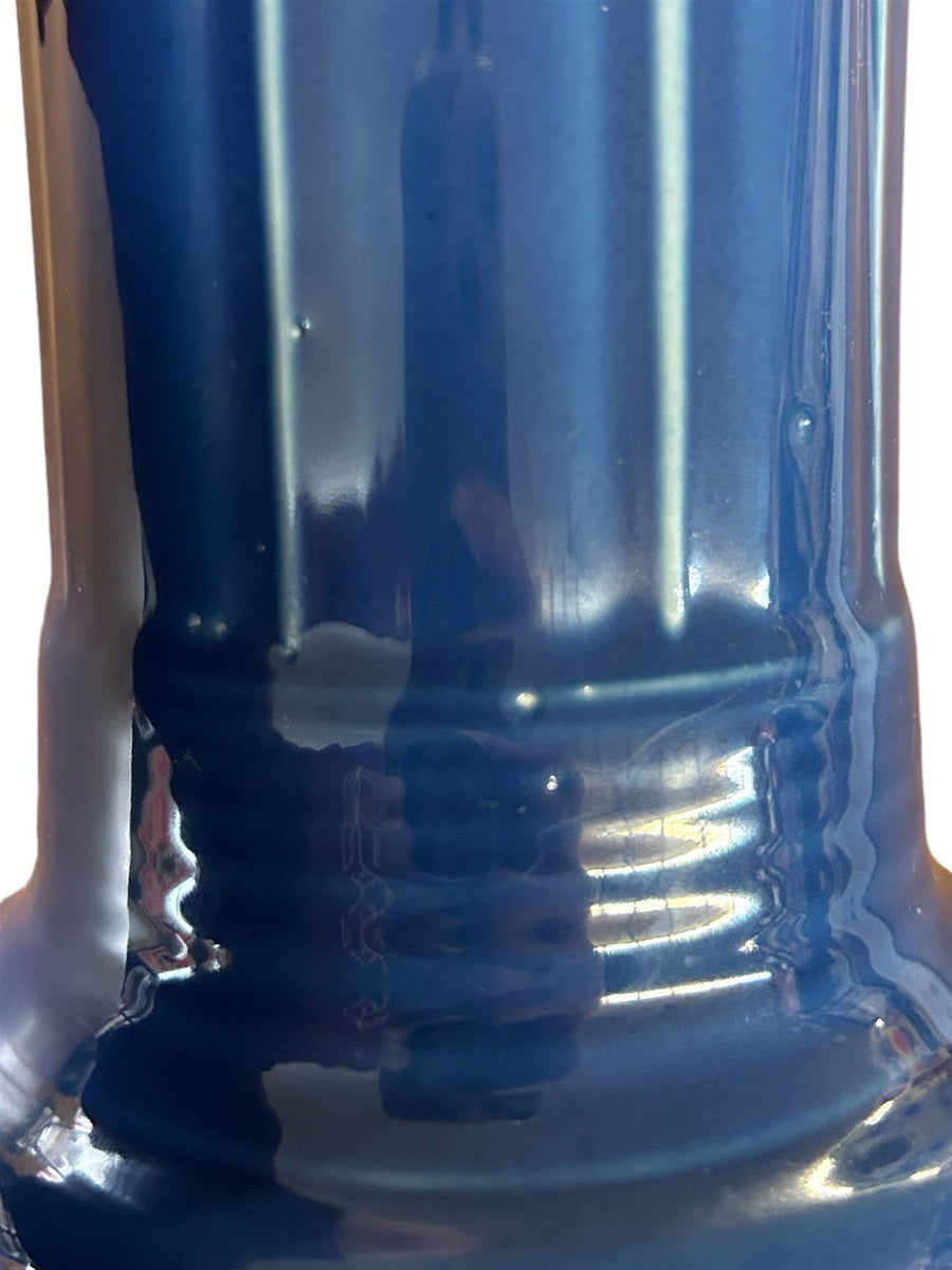Fiesta - Lapis Blue Medium Flower Vase Homer Laughlin Ceramic Home Decor Dining