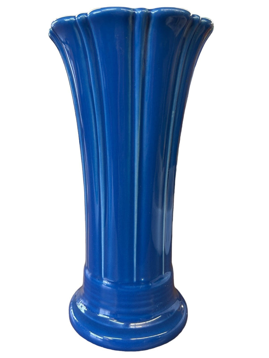 Fiesta - Lapis Blue Medium Flower Vase Homer Laughlin Ceramic Home Decor Dining